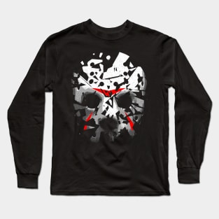 Horror Mask Long Sleeve T-Shirt